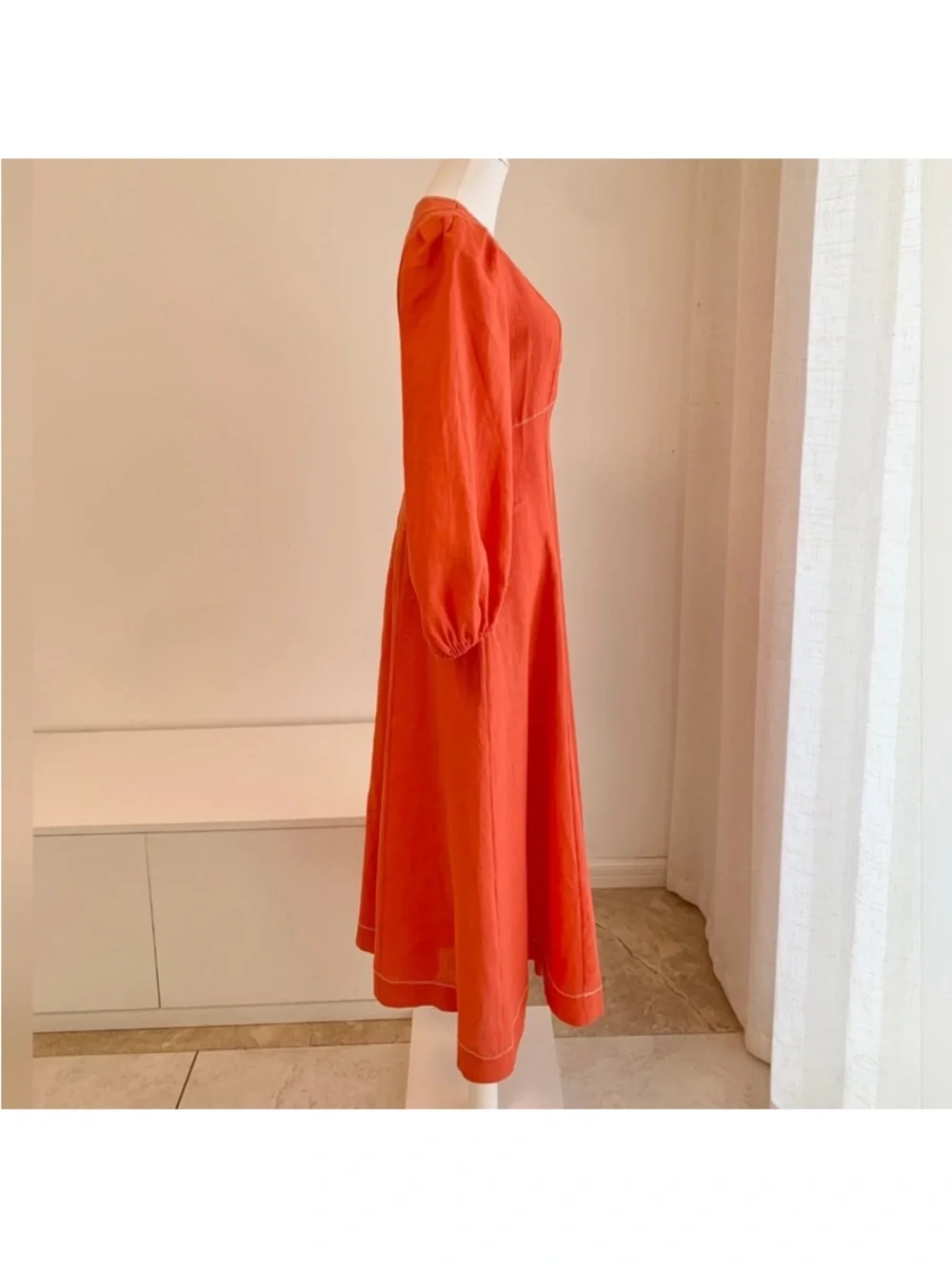 Alemais contessa long sleeve midi dress - Picture 7 of 12